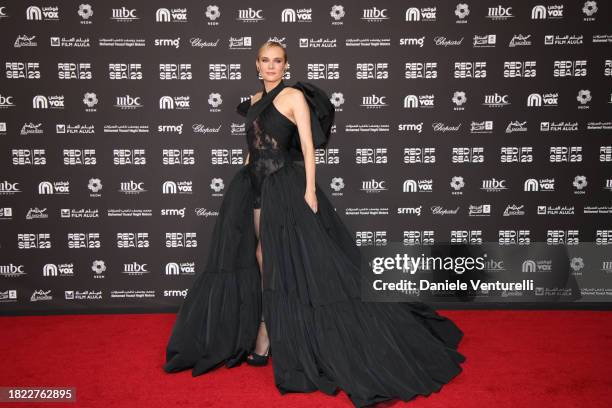 Diane Kruger attends the Opening Night screening of "HWJN" at the Red Sea International Film Festival 2023 on November 30, 2023 in Jeddah, Saudi...