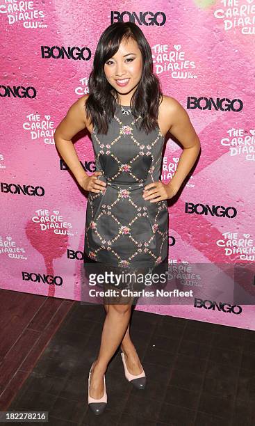 Ellen Wong attends "The Carrie Diaries" Season Two Premiere Party hosted By Bongo September 28, 2013 in New York, United States.