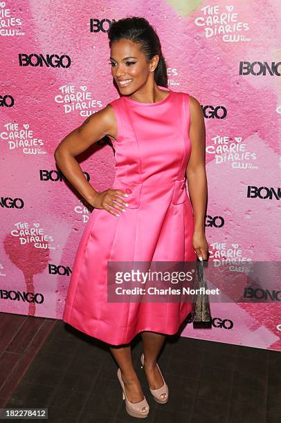 Freema Agyman attends "The Carrie Diaries" Season Two Premiere Party hosted By Bongo September 28, 2013 in New York, United States.