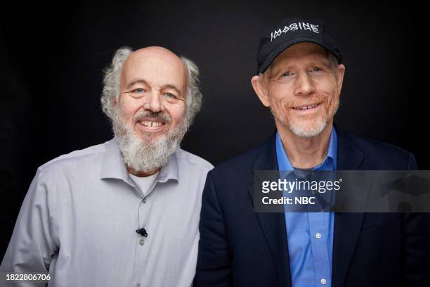 Episode 1044 -- Pictured: Clint Howard, Ron Howard --