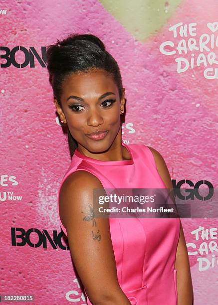 Freema Agyman attends "The Carrie Diaries" Season Two Premiere Party hosted By Bongo September 28, 2013 in New York, United States.