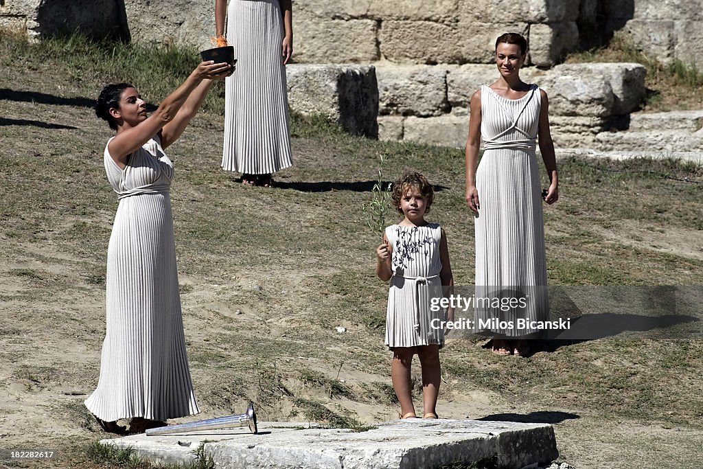 Lighting Ceremony Of The Olympic Flame