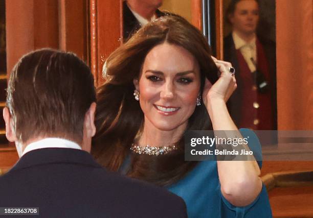 Catherine, Princess of Wales attends The Royal Variety Performance 2023 at Royal Albert Hall on November 30, 2023 in London, England.