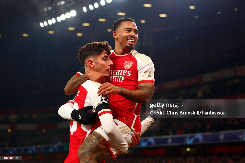 Arsenal FC v RC Lens: Group B - UEFA Champions League 2023/24