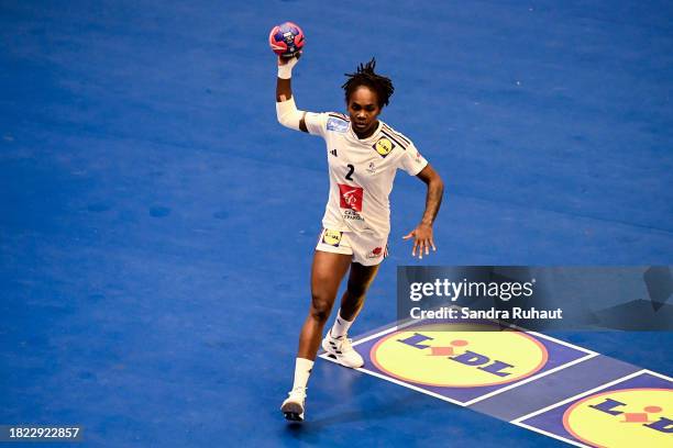 Meline NOCANDY of France during the World Women's Handball Championship match between France and Slovenia at DNB Arena on December 4, 2023 in...