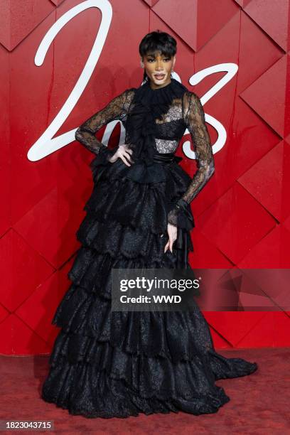 Winnie Harlow at The Fashion Awards 2023, Presented by Pandora held at the Royal Albert Hall on December 4, 2023 in London, England.