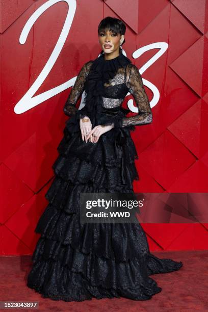 Winnie Harlow at The Fashion Awards 2023, Presented by Pandora held at the Royal Albert Hall on December 4, 2023 in London, England.