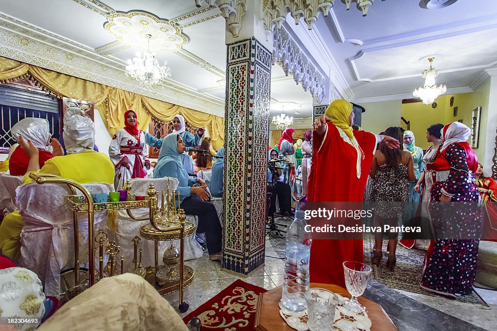 Traditional moroccan wedding