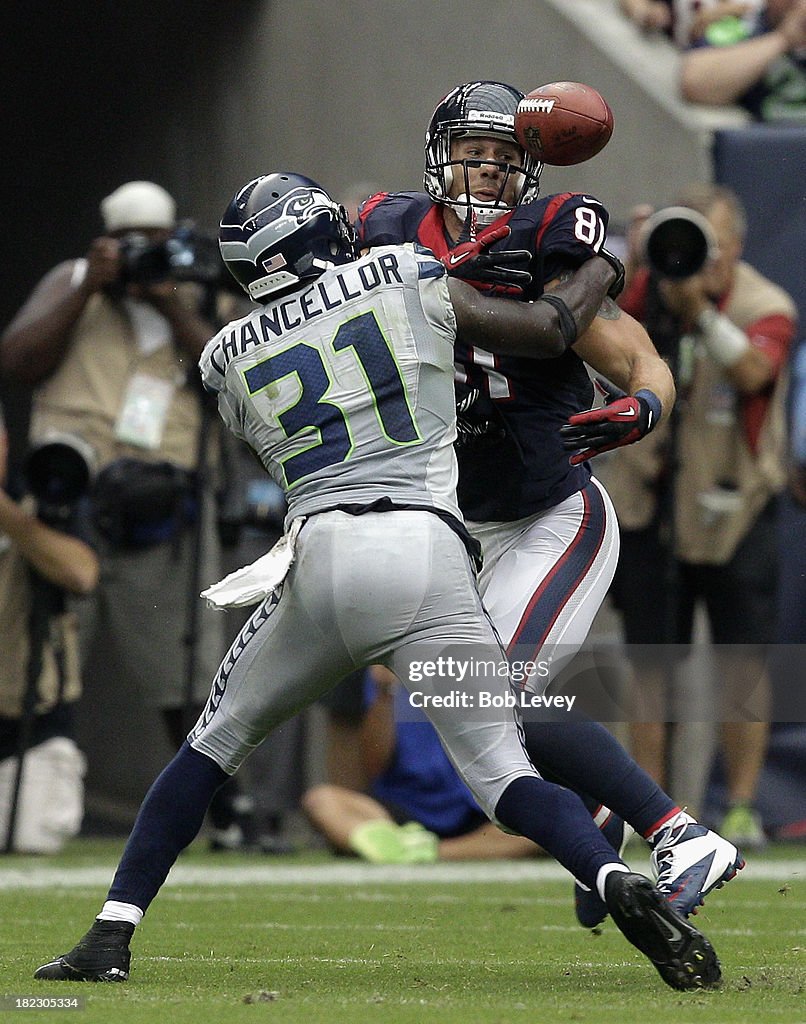 Seattle Seahawks v Houston Texans