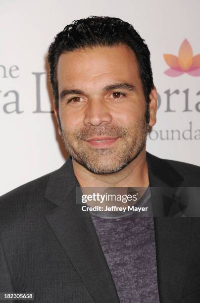 Actor Ricardo Antonio Chavira arrives at the Eva Longoria Foundation Dinner at Beso restaurant on September 28, 2013 in Hollywood, California.