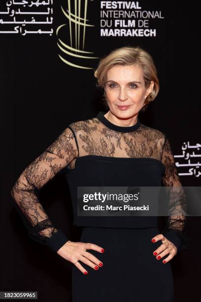 Melita Toscan du Plantier attends the 20th Marrakech International Film Festival on November 30, 2023 in Marrakech, Morocco.