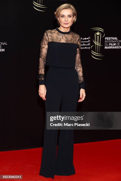 Melita Toscan du Plantier attends the 20th Marrakech International Film Festival on November 30, 2023 in Marrakech, Morocco.