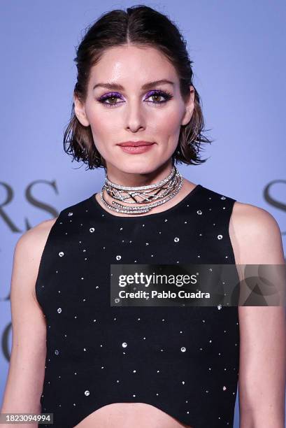 Olivia Palermo presents the Scalpers Exclusive Collection at Palacio del Conde de Bornos on November 30, 2023 in Madrid, Spain.