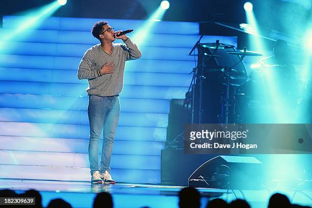 Rizzle Kicks performs at "Unity: A Concert For Stephen Lawrence" in aid of The Stephen Lawrence Charitable Trust at the O2 Arena on September 29,...