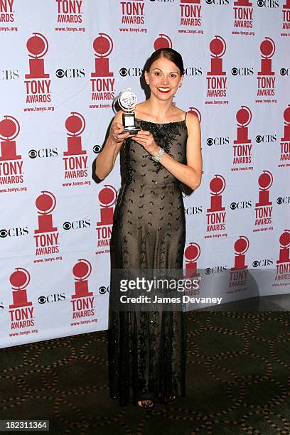 Sutton Foster during 56th Annual Tony Awards - Press Room at American Theater at Radio City Music Hall in New York City, New York, United States.