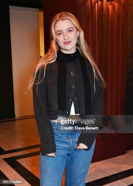 Anais Gallagher attends the launch of CABARET: The Kit Kat Club at Selfridges on November 30, 2023 in London, England. The unique bar experience at...