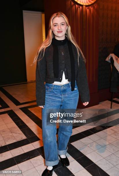 Anais Gallagher attends the launch of CABARET: The Kit Kat Club at Selfridges on November 30, 2023 in London, England. The unique bar experience at...