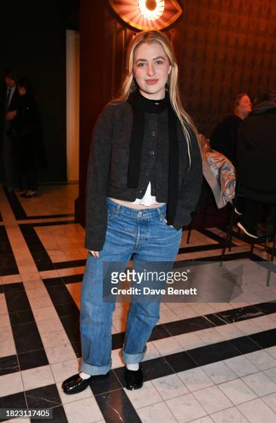Anais Gallagher attends the launch of CABARET: The Kit Kat Club at Selfridges on November 30, 2023 in London, England. The unique bar experience at...