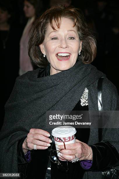 Marj Dusay during Opening Night of Whoopi Goldberg's One-Woman Show WHOOPI at Lyceum Theatre in New York City, New York, United States.