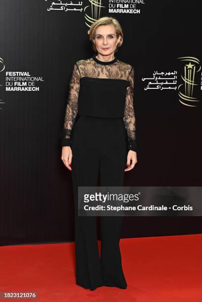 Mélita Toscan du Plantier attends the 20th Marrakech International Film Festival on November 30, 2023 in Marrakech, Morocco.