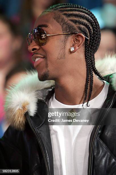 Omarion during Omarion Visits MTV's TRL - December 1, 2004 at MTV Studios, Times Square in New York City, New York, United States.