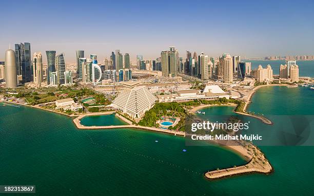 doha, qatar - qatar stock-fotos und bilder