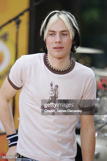 Evan Taubenfeld during Avril Lavigne Performs on The Today Show Summer Concert Series - May 21, 2004 at NBC Studios, Rockefeller Plaza in New York...