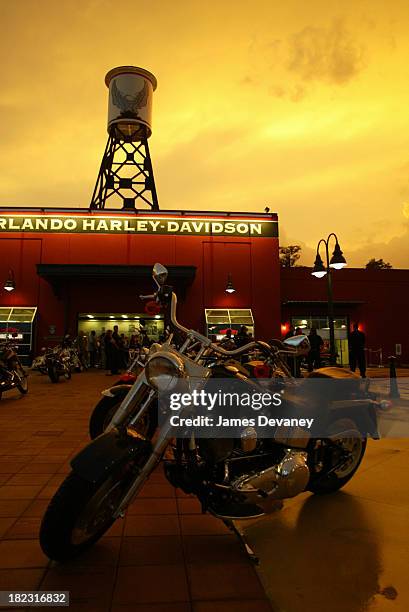 Harley Davidson store during *NSYNC Challenge for the Children IV - VIP Party at Harley Davidson store in Orlando, Florida, United States.