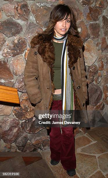 Gina Gershon during 2003 Park City - The 7 for All Mankind Lodge at The Seven for All Mankind Lodge in Park City, Utah, United States.