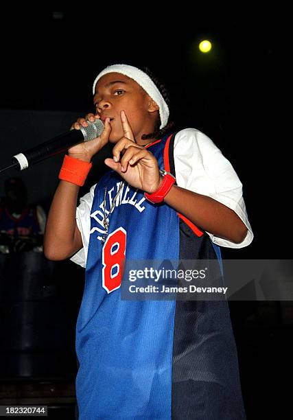 Lil' Bow Wow during Lil' Bow Wow in Concert in New York City 2001 at Hammerstein Ballroom in New York City, New York, United States.