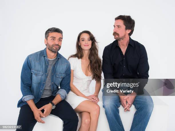 Oscar Isaac, Charlotte Le Bon and Christian Bale of 'The Promise'