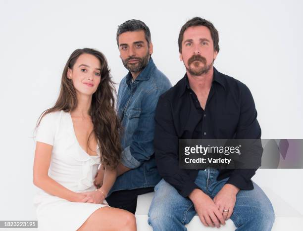 Oscar Isaac, Charlotte Le Bon and Christian Bale of 'The Promise'