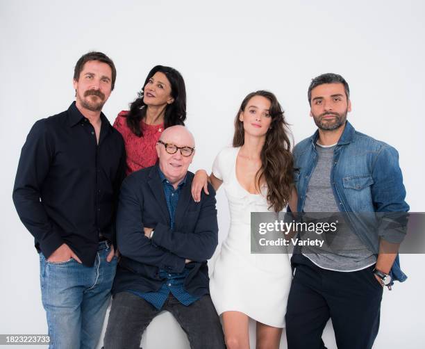 Christian Bale, Shohreh Aghdashloo, Terry George, Charlotte Le Bon and Oscar Isaac of 'The Promise'