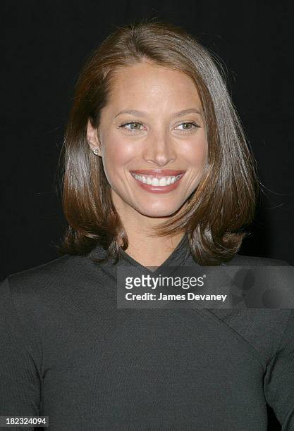 Christy Turlington during Christy Turlington signs copies of Living Yoga at Barnes & Noble in New York City, New York, United States.