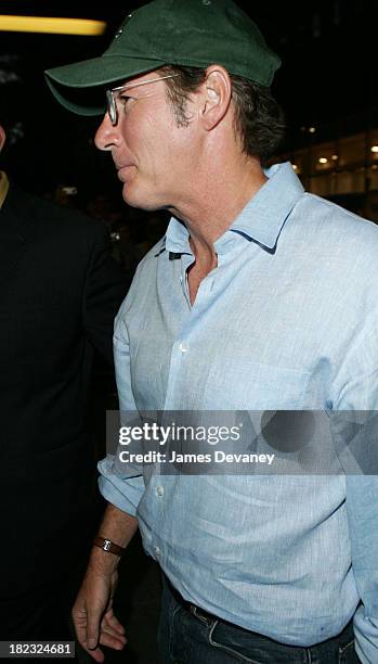 Richard Gere during NBC Benefit Special to Aid Victims of Hurricane Katrina - Arrivals at Rockefeller Center in New York City, New York, United...