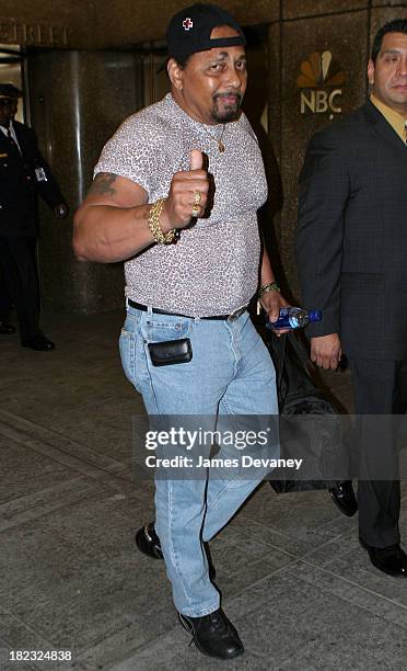 Aaron Neville during NBC Benefit Special to Aid Victims of Hurricane Katrina - Arrivals at Rockefeller Center in New York City, New York, United...