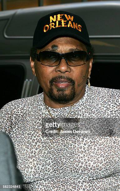 Aaron Neville during NBC Benefit Special to Aid Victims of Hurricane Katrina - Arrivals at Rockefeller Center in New York City, New York, United...