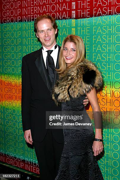 Candace Bushnell & guest during Fashion Group International Presents The 19th Annual Night Of The Stars Honoring The Provocateurs: Those Who Dare -...