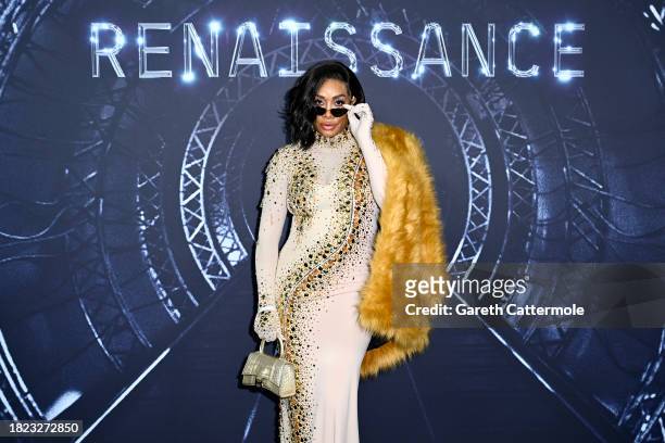 Vivica A. Fox attends the London premiere of "RENAISSANCE: A Film By Beyoncé" on November 30, 2023 in London, England.