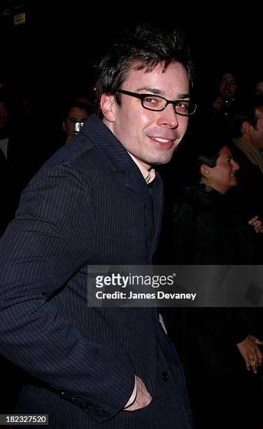 Jimmy Fallon during A Work in Progress: An Evening with Alexander Payne - Arrivals at The Gramercy Theatre in New York City, New York, United States.