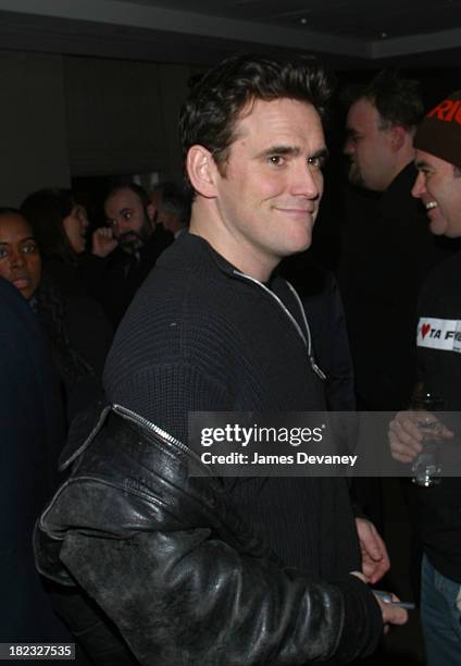 Matt Dillon during A Work in Progress: An Evening with Alexander Payne - After-Party at W Hotel - Union Square in New York City, New York, United...