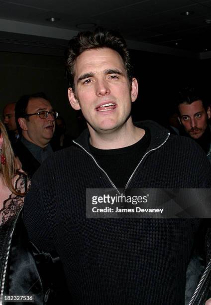 Matt Dillon during A Work in Progress: An Evening with Alexander Payne - After-Party at W Hotel - Union Square in New York City, New York, United...