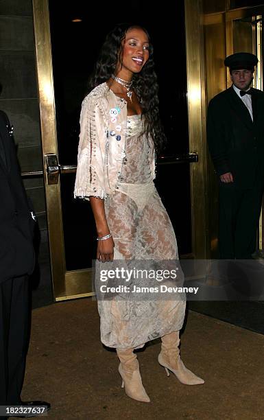 Naomi Campbell during Fashion Group International Presents The 19th Annual Night Of The Stars Honoring The Provocateurs: Those Who Dare - Arrivals at...