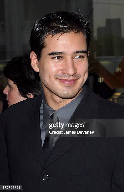 Mario Lopez during Harvey Fierstein Hosts The Fragrance Foundation's 31st Annual FIFI Awards at Avery Fisher Hall in New York City, New York, United...