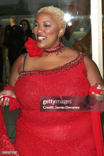 Frenchie Davis during Harvey Fierstein Hosts The Fragrance Foundation's 31st Annual FIFI Awards at Avery Fisher Hall in New York City, New York,...