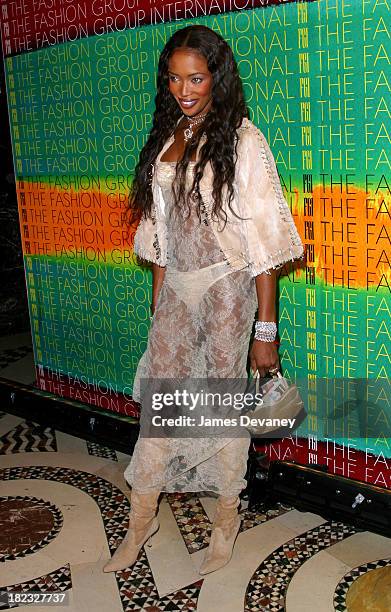 Naomi Campbell during Fashion Group International Presents The 19th Annual Night Of The Stars Honoring The Provocateurs: Those Who Dare - Arrivals at...