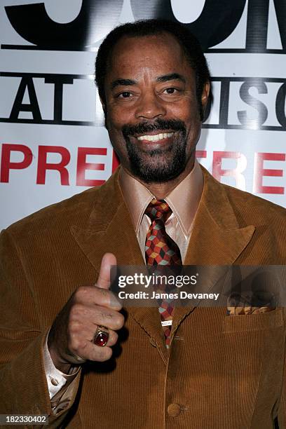 Walt Clyde Frazier during The 50 Greatest Moments at Madison Square Garden Screening at IFC in New York City at IFC Center in New York City, New...