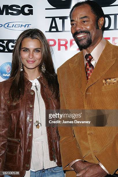 Walt Clyde Frazier during The 50 Greatest Moments at Madison Square Garden Screening at IFC in New York City at IFC Center in New York City, New...