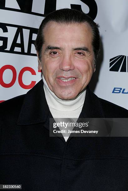Chazz Palminteri during The 50 Greatest Moments at Madison Square Garden Screening at IFC in New York City at IFC Center in New York City, New York,...