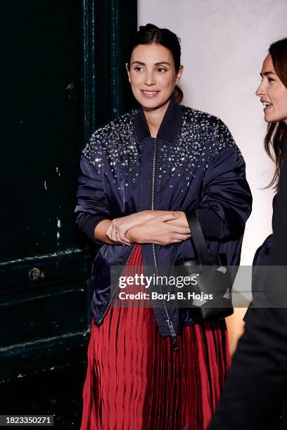 Alessandra de Osma aka Sassa attends the presentation of Scalpers Exclusive Collection at Palacio del Conde de Bornos on November 30, 2023 in Madrid,...